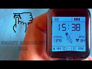 Como configurar e sincronizar Smartwatch D13
