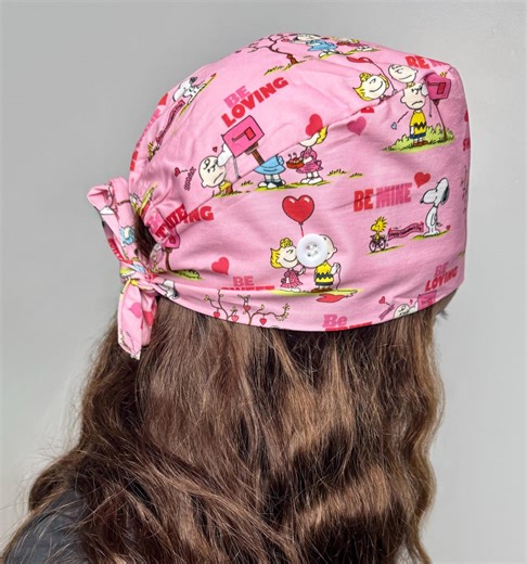Snoopy Scrup Cap - Etsy