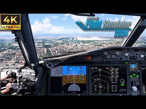 Flight Simulator 2024 | Crazy Realism! iFly 737 MAX Antalya Approach 4K Stunning Visuals!