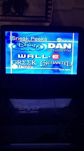 Sneak Peeks Menu from Becoming Jane 2008 DVD