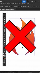 3.7K views · 98 reactions | Flame Logo in Adobe Illustrator cc...