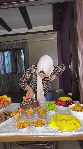 Delicious Food Display and Fun Interaction