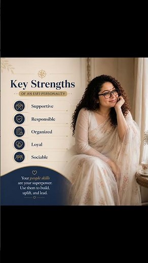 ESFJ personality explained: warm, supportive, responsible, and people-focused leader.