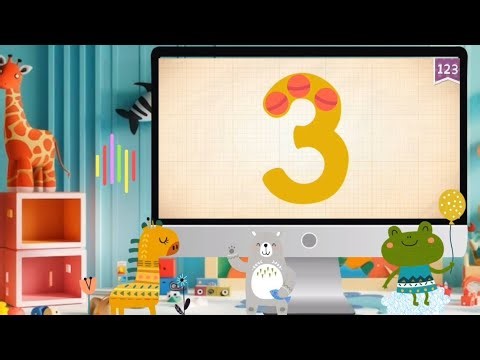 Endless Numbers Count Numbers 1, 2, 3, 4, 5 | Play In Tv.