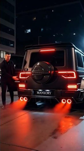 Ronaldo’s NEW 2025 Mansory G-Wagon car #shorts #cr7 #cars #luxarycars#viral