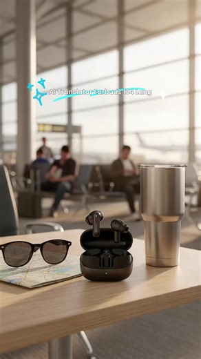 Miniso Ms106 Ai Translator Earbuds, Real-Time Translation of 134 Languages, True Wireless In-Ear Bluetooth-compatible Headphones, Noise Cancelling, HD Calls #headphones #digitalproducts #beatsheadphones #earbudswireless #phoneaccessoriesuk #earphone #gamingheadphone #sleepspeaker #miniinfluencer #ukgadgets