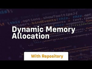 Dynamic memory allocation