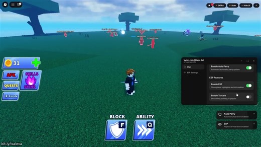 Blade Ball Script *NO KEY* - AUTO PARRY OP SPAM PARRY | AUTO CURVE BALL | MORE FEATURES