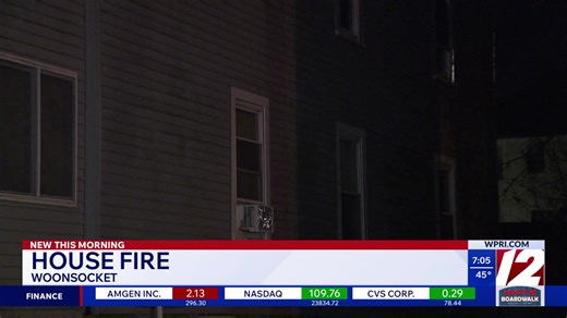 Crews respond to Woonsocket house fire