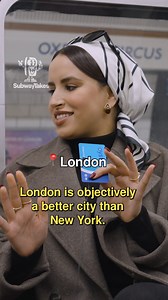 1.3M views · 9.3K reactions | Episode 571: London is objectively a better city than New York!! @nadaabashir London Host: @kareem Creators/Producers: @kareem @akuoproject Cameras: @laurence.hills @t1anm31 Editor: Brad Barrett Associate producers: @ramy_shafi #podcast #hottakes #subwaytakes #interview #london | SubwayTakes | Facebook