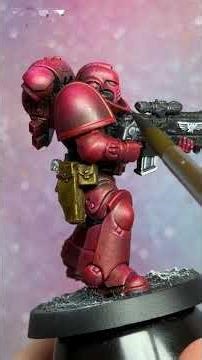 The Easiest Blood Angel Recipe? (10 Mins + NO Metallics!) - Contrast Corner #bloodangels #warhammer