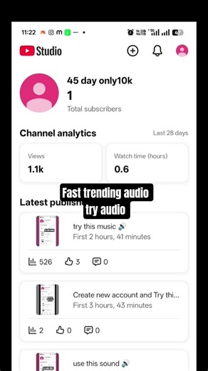 try trending audio 🔊
