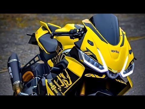 Beautiful Aprilia Bike 😍 | Italian Design, Power & Pure Racing DNA 🏍️🔥