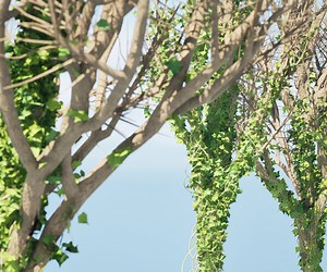 ArtStation - Ivy-Clad Winter Sentinels 3d model | Game Assets