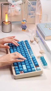 Key Kobo on Instagram: "Keykobo SOJU Blue The keycap design is inspired by the blue color style of Jinro Soju (Korean soju). The overall design incorporates the blue and white hues of the soju bottle for a fresh, modern look. In terms of personality, it incorporates some local neon box designs related to soju, and this time, it adds some clear keycaps (which go well with the bottle) to make the overall match a little more interesting. #keykobo #gmkkeycaps #mechanicalkeyboards #mechanicalkeyboard