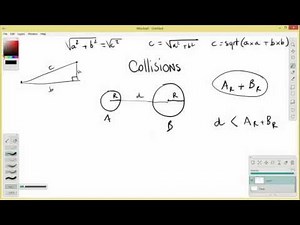 Détection et réponse de collision en 2D !