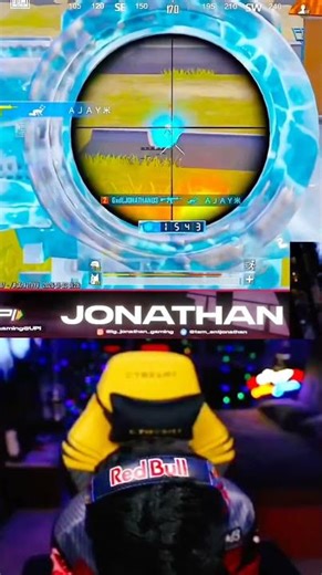 Jonathan Fastest 1v3 In few second 💛🔥☠️#jonathangaming #bgmi #pubgmobile #shortvideo