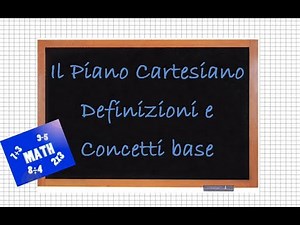 Il Piano Cartesiano: Definizioni e concetti base