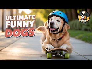 Ultimate Funny Dog Compilation 2025 🐕 | Cute & Crazy Dog Moments!