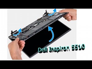 How to disassembly Dell Inspiron 5510 Laptop repair
