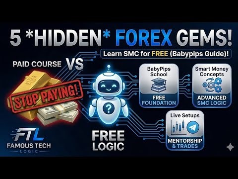 How to Learn Forex for FREE in 2026 (The BabyPips Roadmap) 📈