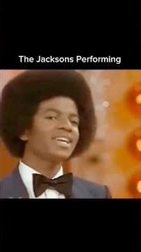 Michael Jackson and the Jacksons introducing themselves before a performance