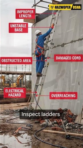 Don’t Risk the Fall! Get OSHA Ladder and Stairway Safety Training