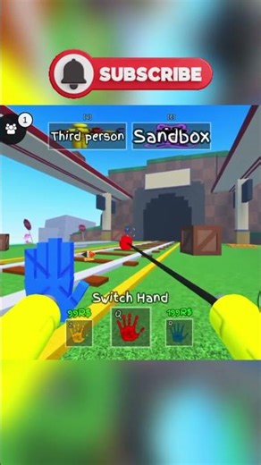Roblox GrabPack Sandbox is INSANE! 🤯 #roblox #shorts #robloxshorts