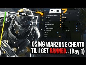 Using the BEST Warzone Cheats til I get Banned.. (Day 1) COD CHEATS 2025