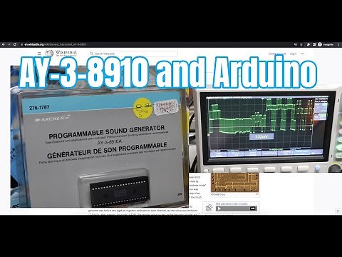 AY-3-8910 Sound Generator with Arduino