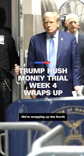 Listen to how Donald Trump reacted when one of his closest White House aides, Madeleine Westerhout, took the stand as the fourth week in the former president’s criminal trial in New York City comes to a close. https://cnn.it/4aiWBmW | CNN