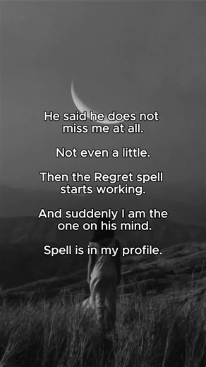 Understanding the Regret Spell in Relationships
