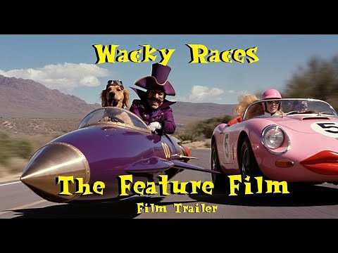 The Wacky Races live action movie trailer. Created with AI