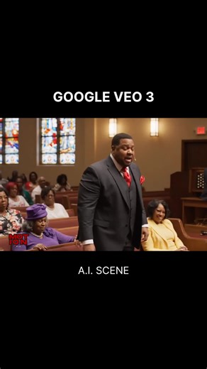 AI Pastor Delivers a Joyful Message