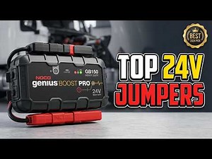 TOP 5 Best 24V Jump Starters 2026 | Jump Start with Confidence