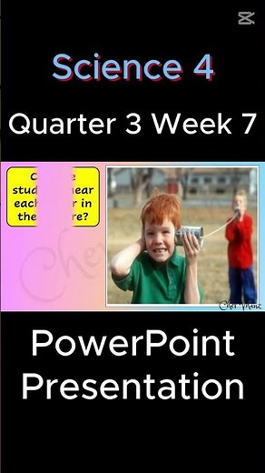 Science 4 Quarter 3 Week 7 – Sources and Uses of Sound Energy, Protect oneself from intense sound
