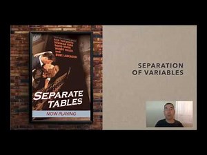 Separation of Variables