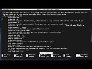 SNMP on WCCLite - install, configure, and test.