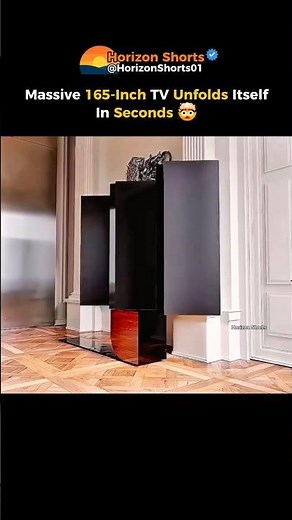 Massive 165-Inch TV Unfolds Itself In Seconds 🤯