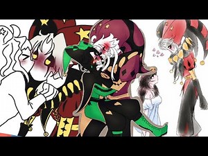 Harlequin and Pierrot kiss in secret. (comic dub) the freak circus