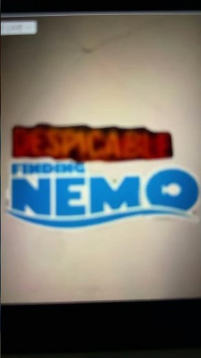 Despicable finding Nemo title card 2 - 4