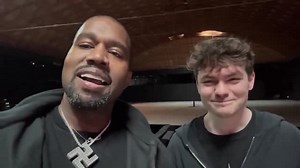 Kanye West wears swastika necklace as he hangs out with white supremacist Nick Fuentes