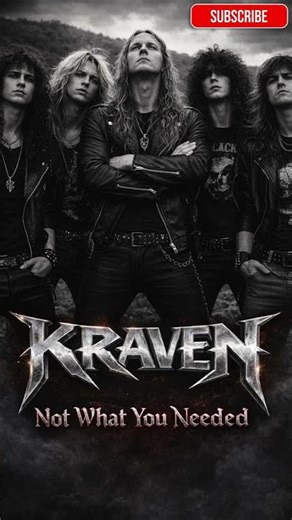 🎵 KRAVEN – Not What You Needed [80s Heavy Metal] #music #heavymetal #80smusic