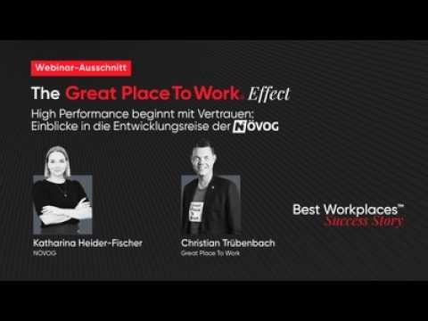 Webinar Ausschnitt: +54,7% Bewerbungen – was die Great Place To Work Zertifizierung wirklich bringt