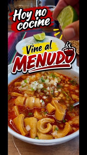 Menudo en domingo #desayuno #mexicanfoodblogger