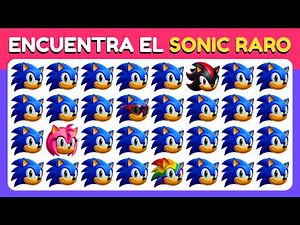 Find the Weird One - Sonic the Hedgehog 3 Movie 🔵⚡🦔 Sonic 3 Quiz