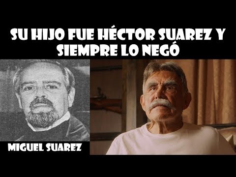 Su hijo fue Héctor Suarez y siempre lo negó