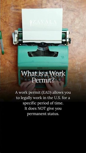Employment Authorization Document - Zavala Immigration Lawyer