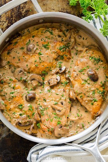 Chicken Marsala Recipe (VIDEO)