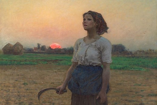"Song of the Lark" Painting by Jules Breton - A Detailed Analysis